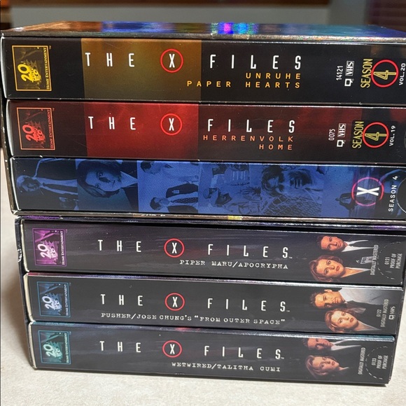 Media | The Xfiles Vhs Collection | Poshmark